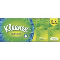 Pañuelo de papel balsámico 10x9 KLEENEX, paquete 8 uds