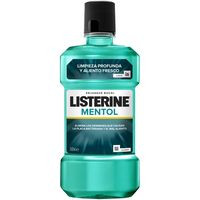 Enjuague bucal mentol LISTERINE, botella 500 ml