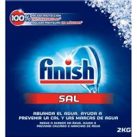 Sal lavavajillas máquina FINISH, caja 2 kg