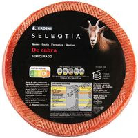 Queso de cabra semicurado E. SELEQTIA, al corte, compra mínima 250 g