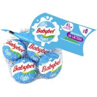 Queso light MINIBABYBEL, 6 uds., malla 120 g