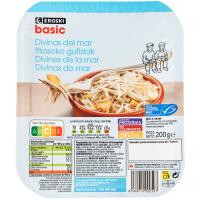 Divinas del mar EROSKI BASIC, bandeja 200 g