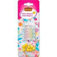 Velitas mágicas VAHINÉ, blister 10 uds