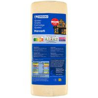 Queso barra Havarti IGP 60% MG EROSKI, al corte, compra mínima 250 g