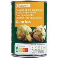 Alcachofa troceada en cuartos EROSKI, lata 240 g