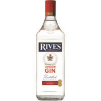 Ginebra RIVES, botella 1 litro