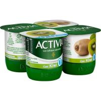 Yogur Activia natural edulcorado 0% 8x120 g