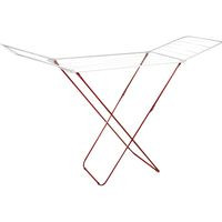 Tendedero metal 2 alas, EROSKI BASIC, 180x55x90 cm