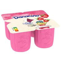 Danonino Maxi Petit sabor fresa DANONE, pack 4x100 g