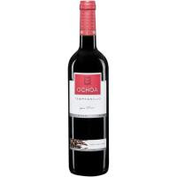 Vino Tinto Tempranillo Crianza D.O. Navarra OCHOA, botella 75 cl