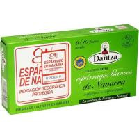 Espárrago blanco I.G.P. 6/8 piezas DANTZA, lata 125 g