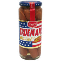 Salchichas Trueman MEICA, frasco 350 g