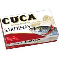 Sardina en salsa picante CUCA, lata 120 g