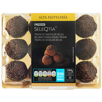 Trufas de chocolate SAN MARTIN, bandeja 12 uds