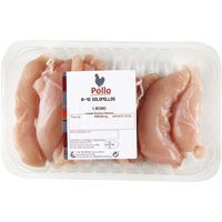 Solomillos de pollo EROSKI, bandeja al peso aprox. 475 g