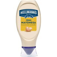 Mayonesa HELLMANN'S, bocabajo 430 ml