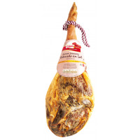Jamón serrano reserva COREN reducido en sal 14 meses de curación peso aproximado 7 kg pieza