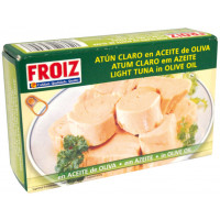 Atún claro FROIZ en aceite de oliva fácil apertura 72 g