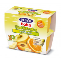 Postre HERO Baby fruta Multifrutas Selectas 4x100 g