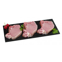 Chuletas de lomo de cerdo kg