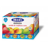 Confitura Hero surtidas tarrinas 8x25 g