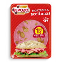 Mortadela ELPOZO con aceitunas 200 g