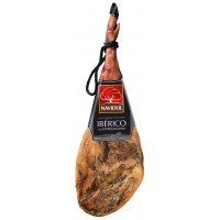 Jamón de cebo ibérico 50% raza ibérica Navidul peso aproximado 7.25 kg pieza