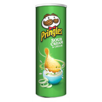 Snack Patata PRINGLES sour cream & onion 165g