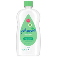 Aceite JOHNSON'S baby con aloe vera 500 ml