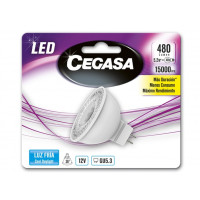 Bombilla Cegasa Led Dicroica 5,2 W GU5,3 Fría