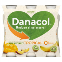 Danacol líquido tropical 6x100 g