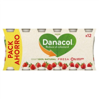 Danacol líquido fresa 12x100 g