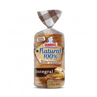 Pan molde BIMBO integral natural 100% 460 g