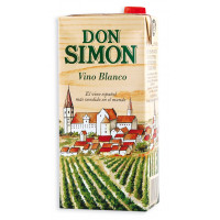 Vino DON SIMÓN blanco brik 1 l