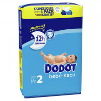 Pañales Dodot Sensitive Recién Nacido Talla 0 (1,5-2,5 kg) 24 uds