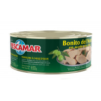 Bonito PESCAMAR en aceite de oliva blanco RO 1000 650 g