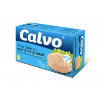 Atún claro Calvo ligero con aceite de girasol 3x56 g