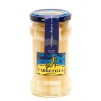 Espárragos Carretilla blancos cortos muy gruesos 110 g