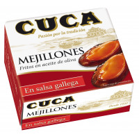 Mejillones Cuca en salsa gallega fácil apertura 50 g