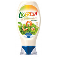 Salsa Ligeresa original 425 g pack promocional + pasta Gallo Ensaladas hélices 250 g