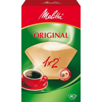 Filtro café Melitta 1x2 40 u