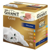 Comida gatos Gourmet Perle carne 4x85 g