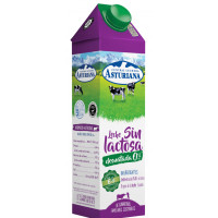 Leche ASTURIANA sin lactosa 0% desnatatada 1 l