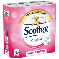 Papel higiénico SCOTTEX original 32 rollos