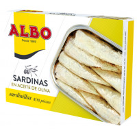 Sardina ALBO en aceite de oliva (sardinillas) 8-12 fácil apertura 82 g