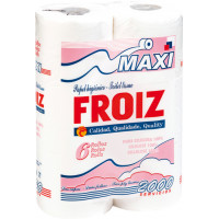 Papel higiénico FROIZ Maxi doble capa 6 u