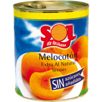 Melocotón Sol sin azúcares añadidos fácil apertura 465 g