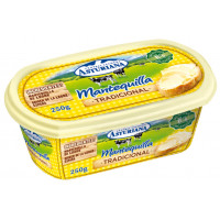 Mantequilla Asturiana tradicional con sal tarrina 250 g