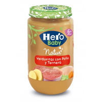 Potito HERO Baby verduritas con pollo y ternera 235g