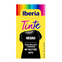 Tinte para ropa Iberia negro 2x12,5 g
